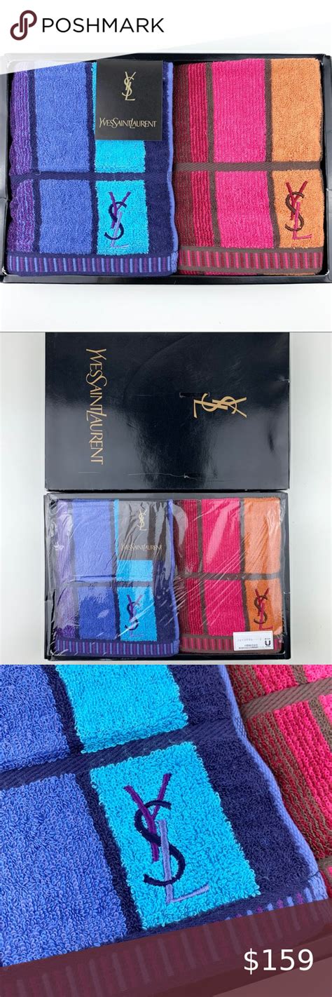 Ysl Towels 